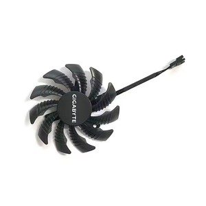 Quạt làm mát 75mm pld08010s12h t128010su cho <span class=keywords><strong>Gigabyte</strong></span> AORUS GTX 1060 <span class=keywords><strong>1070</strong></span> Ti 1080 Ti <span class=keywords><strong>G1</strong></span> GV-N98T chơi game GTX 980 970 960 ntitanx - Product Image 3