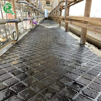 Tapis en caoutchouc de qualité commerciale pour vaches, système de revêtement de sol pour ferme laitière, antidérapant, résistant à l'usure, tapis pour enclos à bétail, taille personnalisée disponible