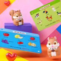 Lápiz Educativo Interactivo para Niños con 55 Tarjetas de Aprendizaje de Doble Cara, Regalo para Niños Pequeños
