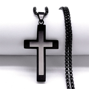 Мужская цепочка с подвеской из нержавеющей стали - Product Image 4