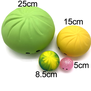 Jumbo Soft Squishy Dumplings <b>Toys</b> 25cm 15cm 8.5cm 5cm Steamed <b>Box</b> Squeeze Bun for Adults and Kids Stress Relief - Product Image 1