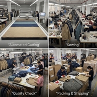 Veste de travail en toile personnalisée pour homme, col en velours côtelé, poche zippée, coton délavé, style vintage streetwear, marque privée, fabrication OEM ODM