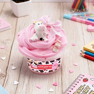 Kit de slime au beurre fait main en gros, sûr, texture lisse et colorée, jouet pâte à modeler DIY pour enfants, activités éducatives amusantes en vrac - Product Image 2