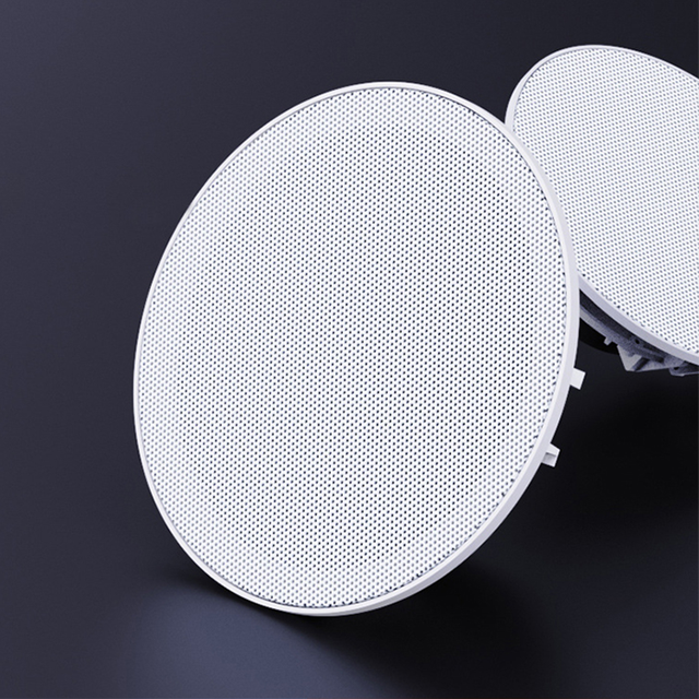 2026 New Design Background Music Ceiling Speaker with Impedance 8Ohm Rated Power 15W Peak Power 40W