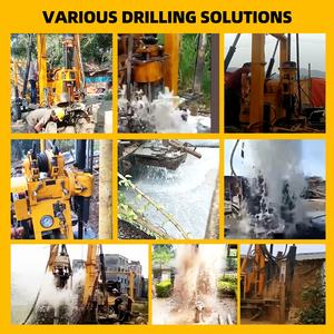 Equipo de Perforación de Pozos de Agua, Máquina Perforadora de Pozos, Plataforma de Perforación de Minas para Agricultura - Product Image 5