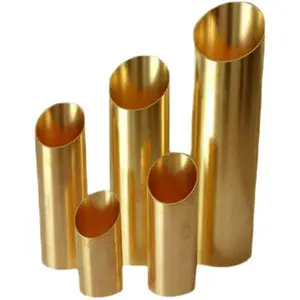 Seamless Customized Copper Pipes C70600 C71500 C12200 Alloy Copper Tube Coil for Gas Industrial and Water Tube