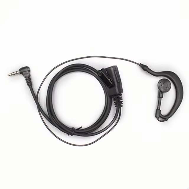 Walkie Talkie earphone 3.5mm G Clip-on Headset for Yaesu Vertex VX-1R VX-2R VX-3R VX-5R VX-150 VX-160 VX-180 VX-210 VX-210A