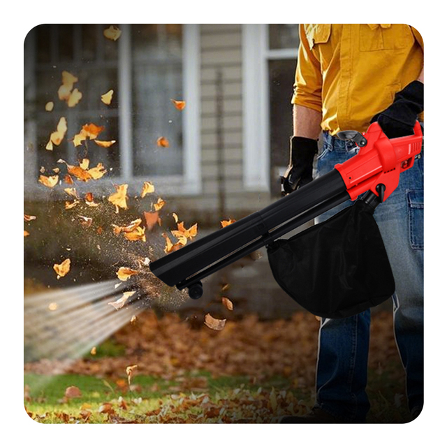 Vertak 3500W Electric Leaf Suction Machine Backpack Garden Vacuum Cleaner Blower Corded Leaf Blower