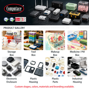 บริการฉีดขึ้นรูปพลาสติกแบบ OEM ODM กล่องพลาสติกแบบกำหนดเองสำหรับจัดเก็บ/เครื่องมือ/ยา/กล่องใส่ยา (วัสดุเกรดอาหาร PET/PC/ABS) - Product Image 2