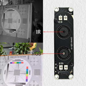 2MP WDR 1080P USB2.0 โมดูลกล้องในร่มเลนส์คู่ความเร็วสูงการจดจำใบหน้า MJPEG YUV2 1/2.7 นิ้วเซ็นเซอร์ซีมอส 85dB DFOV76 ° - Product Image 1