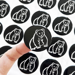 Pegatinas epoxi <span class=keywords><strong>de</strong></span> diseños <span class=keywords><strong>de</strong></span> estilo mixto, impresión personalizada, pegatina <span class=keywords><strong>de</strong></span> logotipo personalizada, pegatina <span class=keywords><strong>de</strong></span> cúpula <span class=keywords><strong>de</strong></span> resina suave 3D para embalaje - Product Image 2