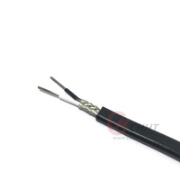 J type multibrin 2*7*0.3mm étamé isolé par PVC de maille de cuivre blindé JXVPV-IEC-CH fil de thermocouple