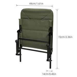 Highwin European-Style <strong>All</strong>-Terrain Aluminum Alloy Foldable Fishing <strong>Chair</strong> Thickened Oxford <strong>Beach</strong> <strong>Chairs</strong> Cross-Border Outdoor - Product Image 5
