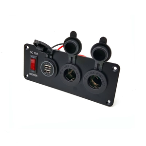 <span class=keywords><strong>Presa</strong></span> <span class=keywords><strong>Accendisigari</strong></span> Auto 12/24V Pre-cablata con Doppio Caricatore USB, Interruttore e <span class=keywords><strong>Presa</strong></span> - Product Image 5