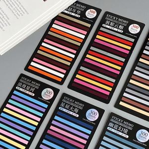 3600 Sheets Transparentes Sticky Notes Self-Adhesive Annotation Read Books <b>Bookmarks</b> Tabs Notepad Aesthetic Stationery - Product Image 5