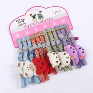 <span class=keywords><strong>Collar</strong></span> de gato con hebilla separable, pajarita, mascota, perro, gato, campana, pentagrama, conejito, gato, <span class=keywords><strong>Collar</strong></span> con campana - Product Image 3