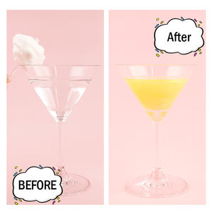 Paillettes Comestibles Halal Or Scintillant pour Boissons, Gâteaux, Cocktails, Barbe à Papa – <span class=keywords><strong>Bombe</strong></span> Scintillante pour Cocktails - Product Image 5