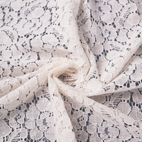 Nouveau tissu en dentelle jacquard multicolore en coton tricoté léger de haute qualité pour vêtements féminins