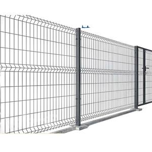 แผงลวดตาข่ายสังกะสีเชื่อมรั้ว3D เคลือบพีวีซี - Product Image 3