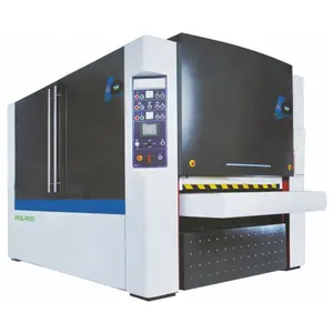 Automatic sheet metal polishing deburring machine sanding machine for finishing edge rounding and laser oxide removal