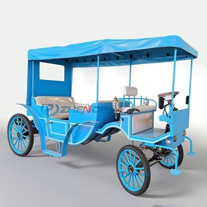 Chariot Électrique Romantique de Cendrillon pour Jardin, Fleur, Cheval, et Résidence – Véhicule Touristique Essentiel et Charmant pour un Tour en Voiture de Contes de Fées - Product Image 1