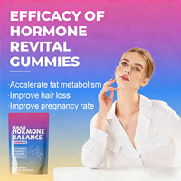 WELLBODY Soutien Hormonal Ménopause : Vitamines Gélifiées Naturelles pour Femmes – Améliore l'Immunité
