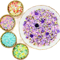 Chuhua — mélange de bonbons à la poivre, arrosage rouge, vert et blanc, en argile polymère, petite décoration, 1 pièce