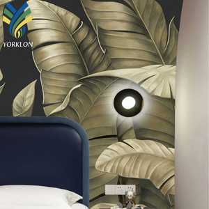 3D pittura natura murale decorazione della parete sfondo <span class=keywords><strong>carta</strong></span> da <span class=keywords><strong>parati</strong></span> verde tropicale <span class=keywords><strong>foglie</strong></span> <span class=keywords><strong>foglie</strong></span> di Banana <span class=keywords><strong>carta</strong></span> da <span class=keywords><strong>parati</strong></span> per camera da letto - Product Image 3