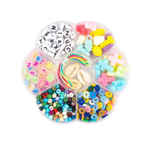 Set di perline Ilan 10x10cm colori assortiti per lavori artigianali - Product Image 1