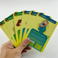 Papier de conception arrière et avant personnalisé pour adultes bilingue rose amusant bon moment couple jeux de cartes de questions