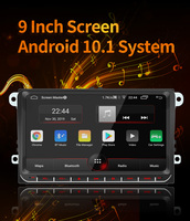 Radio Mobil DVD Player Android WIFI GPS 9 inci untuk VW POLO GOLF 5 POLO PASSAT B6 CC Radio Mobil TOURAN SCIROCCO Transporter T5 Multivan
