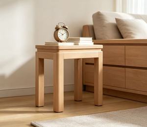 Mesa Auxiliar Moderna de Madera con Diseño Minimalista para Muebles de Sala de Estar, Estilo Escandinavo, Decoración Duradera para el Hogar - Product Image 3