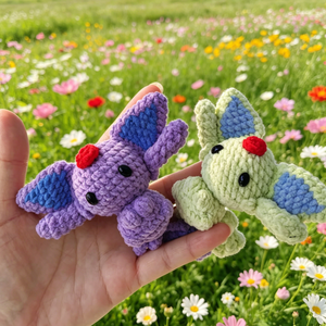 Porte-clés Pokémon faits main au crochet, directement du fabricant, pendentifs personnalisés en forme d'animaux <span class=keywords><strong>de</strong></span> <span class=keywords><strong>dessin</strong></span> animé mignons et doux, écologiques et durables - Product Image 5