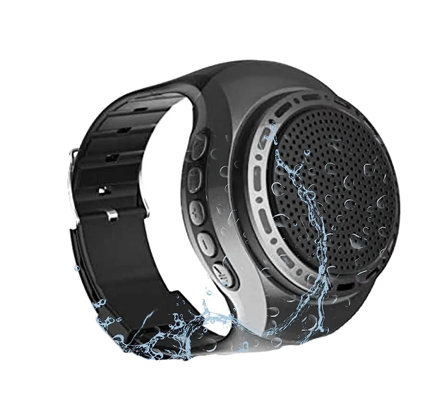 Met Mp3-speler Voor Hardlopen, Wandelen, Klimmen Draagbare Waterdichte Draadloze Horloge Pols Draagbare Sport Speaker