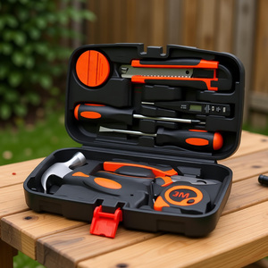 9-Piece Carbon Steel <b>Hand</b> <b>Tool</b> <b>Set</b> with Hard Case-DIY & Automotive Repair <b>Tools</b> 1 Year Warranty - Product Image 6