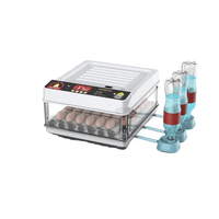 Meilleures ventes Mini incubateur d'oeufs de poule 48/56/64 entièrement automatique pour un usage domestique