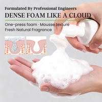 Mousse Nettoyante aux Acides Aminés Sans Sulfate Hydratante Nettoyant Visage Doux Moussant Équilibrant le PH Soin de la Peau Nettoyage en Profondeur Nettoyant Pores