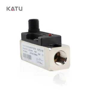 El interruptor de flujo compacto es adecuado para el monitoreo de flujo pequeño de maquinaria y equipos de automatización industrial