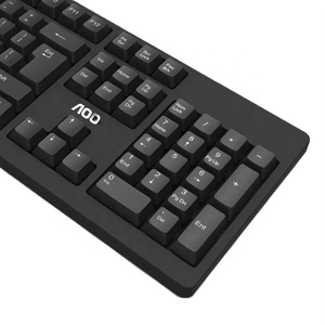 AOC 2.4Ghz USB tastiera senza fili Mouse Kit di funzionamento a membrana in stile <span class=keywords><strong>computer</strong></span> portatile Tablet lingua inglese tastiera e mouse - Product Image 1