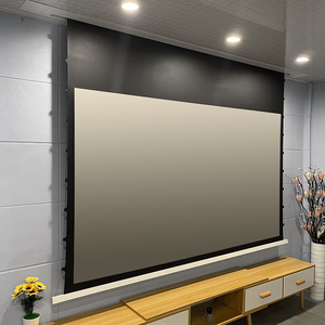 Visualmr màu xám tinh thể điện ẩn lõm alr Màn hình ánh sáng môi trường xung quanh từ chối trong trần màn hình chiếu cơ giới - Product Image 2