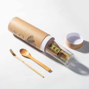 Batidor de Matcha Duradero de Alta Calidad con Logotipo Personalizado Hecho de Bambú y Madera Naturales. <span class=keywords><strong>Varilla</strong></span> agitadora. Set de Matcha Ecológico Japonés. - Product Image 3