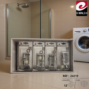 Filtro Telescpico Para Ducha Y Lavadora 12 Unidades En Caja Mnj Ref 24219 - Product Image 3