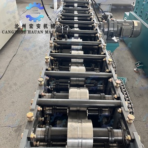 เครื่องขึ้นรูปเหล็กค้ำยันชั้นวางแบบอัตโนมัติ พร้อมชุดเกียร์และ PLC - Product Image 5