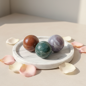 Esfera de <span class=keywords><strong>Jaspe</strong></span> Oceánico de Cristal Grabado, Hermosa y Pulida, para Decoración del Hogar y Regalos de Feng Shui, Venta al Por Mayor - Product Image 6