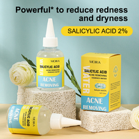 Eau Tonique Visage Clarifiante à l'Acide Salicylique 2% BHA 110ml pour Peaux à Tendance Acnéique, Contrôle du Sébum et Atténuation des Imperfections, Marque Privée OEM