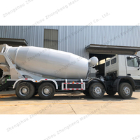Corps portatif de camion de mélangeur concret de malaxeur de ciment de 3 yards cubes très utilisé