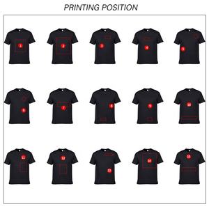 เสื้อยืดคอตตอน 100% คุณภาพสูงมาก หนา 280 กรัม ทรงโอเวอร์ไซส์ คอเสื้อหนา เสื้อยืดน้ำหนักมาก สไตล์ฮิปฮอป เสื้อยืดแบบสั่งทำ - Product Image 3