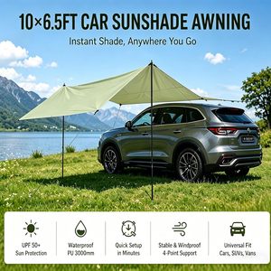 Auvent <span class=keywords><strong>de</strong></span> voiture portable <span class=keywords><strong>pas</strong></span> <span class=keywords><strong>cher</strong></span> en gros <span class=keywords><strong>pour</strong></span> SUV, tente <span class=keywords><strong>de</strong></span> camping <span class=keywords><strong>pour</strong></span> SUV, accessoires <span class=keywords><strong>de</strong></span> camping <span class=keywords><strong>pour</strong></span> SUV, <span class=keywords><strong>abri</strong></span> <span class=keywords><strong>pour</strong></span> véhicule - Product Image 2