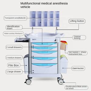 Carrito Médico de Material ABS con Garantía de por Vida, Servicio de Entrenamiento en Sitio, Carrito Multifuncional para Enfermería en Hospitales y Clínicas - Product Image 5