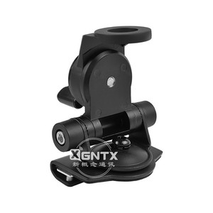 Support d'antenne de voiture universel en acier inoxydable noir Shinming K-30 à fixation par pince - Product Image 2